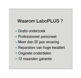 iPhon, iPad, Macbook reparatie of herstellen | LaboPLUS - 12 manden garantie